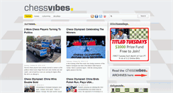 Desktop Screenshot of chessvibes.com